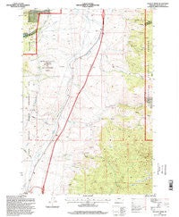 Tucker Creek Montana Historical topographic map, 1:24000 scale, 7.5 X 7.5 Minute, Year 1996