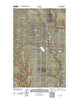 Tule Lake Montana Historical topographic map, 1:24000 scale, 7.5 X 7.5 Minute, Year 2011