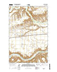 Tunis Montana Current topographic map, 1:24000 scale, 7.5 X 7.5 Minute, Year 2014