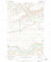 Tunis Montana Historical topographic map, 1:24000 scale, 7.5 X 7.5 Minute, Year 1953