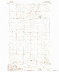 Turner Montana Historical topographic map, 1:24000 scale, 7.5 X 7.5 Minute, Year 1984