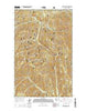 Turner Mountain Montana Current topographic map, 1:24000 scale, 7.5 X 7.5 Minute, Year 2014