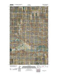 Turner NE Montana Historical topographic map, 1:24000 scale, 7.5 X 7.5 Minute, Year 2011