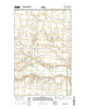 Turner NE Montana Current topographic map, 1:24000 scale, 7.5 X 7.5 Minute, Year 2014
