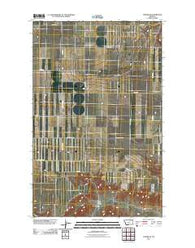 Turner SE Montana Historical topographic map, 1:24000 scale, 7.5 X 7.5 Minute, Year 2011