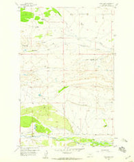 Twin Lakes Montana Historical topographic map, 1:24000 scale, 7.5 X 7.5 Minute, Year 1958