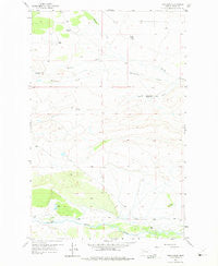 Twin Lakes Montana Historical topographic map, 1:24000 scale, 7.5 X 7.5 Minute, Year 1958