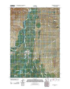 Twin Bridges Montana Historical topographic map, 1:24000 scale, 7.5 X 7.5 Minute, Year 2011
