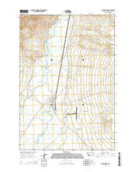 Twin Bridges Montana Current topographic map, 1:24000 scale, 7.5 X 7.5 Minute, Year 2014