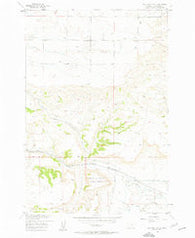 Two Pine School Montana Historical topographic map, 1:24000 scale, 7.5 X 7.5 Minute, Year 1956