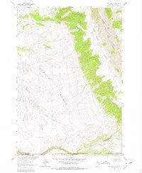 Two Point Montana Historical topographic map, 1:24000 scale, 7.5 X 7.5 Minute, Year 1964