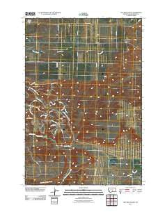 Two Pine School Montana Historical topographic map, 1:24000 scale, 7.5 X 7.5 Minute, Year 2011
