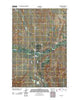 Twodot Montana Historical topographic map, 1:24000 scale, 7.5 X 7.5 Minute, Year 2011