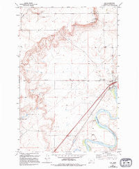 Ulm Montana Historical topographic map, 1:24000 scale, 7.5 X 7.5 Minute, Year 1983
