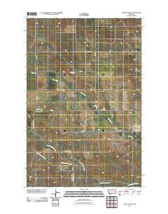 Union School Montana Historical topographic map, 1:24000 scale, 7.5 X 7.5 Minute, Year 2011