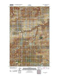Uphill Creek Montana Historical topographic map, 1:24000 scale, 7.5 X 7.5 Minute, Year 2011