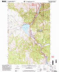 Upper Holter Lake Montana Historical topographic map, 1:24000 scale, 7.5 X 7.5 Minute, Year 2001