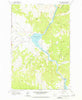 Upper Holter Lake Montana Historical topographic map, 1:24000 scale, 7.5 X 7.5 Minute, Year 1962