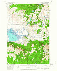 Upper Red Rock Lake Montana Historical topographic map, 1:62500 scale, 15 X 15 Minute, Year 1950