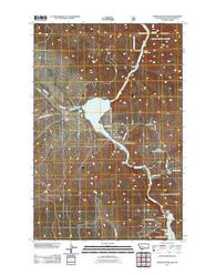 Upper Holter Lake Montana Historical topographic map, 1:24000 scale, 7.5 X 7.5 Minute, Year 2011