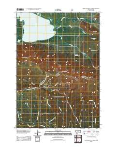 Upper Red Rock Lake Montana Historical topographic map, 1:24000 scale, 7.5 X 7.5 Minute, Year 2011