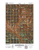 Upper Tepee Basin Montana Historical topographic map, 1:24000 scale, 7.5 X 7.5 Minute, Year 2011