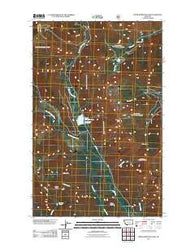 Upper Whitefish Lake Montana Historical topographic map, 1:24000 scale, 7.5 X 7.5 Minute, Year 2011