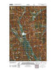 Upper Whitefish Lake Montana Historical topographic map, 1:24000 scale, 7.5 X 7.5 Minute, Year 2011