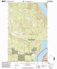 Ural Creek Montana Historical topographic map, 1:24000 scale, 7.5 X 7.5 Minute, Year 1997