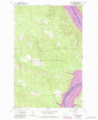 Ural Creek Montana Historical topographic map, 1:24000 scale, 7.5 X 7.5 Minute, Year 1963