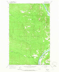 Ural Montana Historical topographic map, 1:24000 scale, 7.5 X 7.5 Minute, Year 1963
