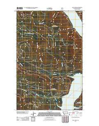 Ural Creek Montana Historical topographic map, 1:24000 scale, 7.5 X 7.5 Minute, Year 2011