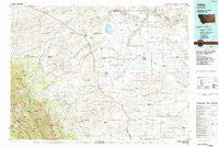 Valier Montana Historical topographic map, 1:100000 scale, 30 X 60 Minute, Year 1984