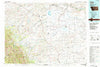 Valier Montana Historical topographic map, 1:100000 scale, 30 X 60 Minute, Year 1984