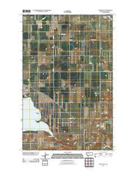 Valier East Montana Historical topographic map, 1:24000 scale, 7.5 X 7.5 Minute, Year 2011
