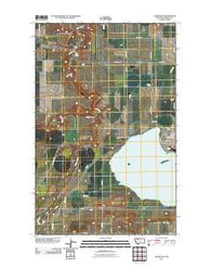 Valier West Montana Historical topographic map, 1:24000 scale, 7.5 X 7.5 Minute, Year 2011