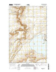 Valier West Montana Current topographic map, 1:24000 scale, 7.5 X 7.5 Minute, Year 2014