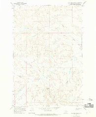 Van Dusen Spring Montana Historical topographic map, 1:24000 scale, 7.5 X 7.5 Minute, Year 1965