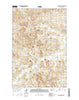 Van Dusen Spring Montana Current topographic map, 1:24000 scale, 7.5 X 7.5 Minute, Year 2014