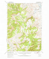 Varney Montana Historical topographic map, 1:62500 scale, 15 X 15 Minute, Year 1949