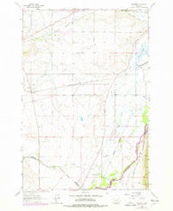Vendome Montana Historical topographic map, 1:24000 scale, 7.5 X 7.5 Minute, Year 1963