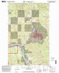 Vermiculite Mountain Montana Historical topographic map, 1:24000 scale, 7.5 X 7.5 Minute, Year 1997