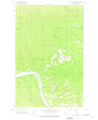 Vermiculite Mountain Montana Historical topographic map, 1:24000 scale, 7.5 X 7.5 Minute, Year 1963