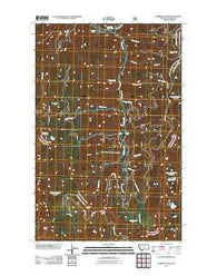 Vermilion Peak Montana Historical topographic map, 1:24000 scale, 7.5 X 7.5 Minute, Year 2011