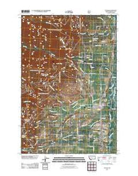 Victor Montana Historical topographic map, 1:24000 scale, 7.5 X 7.5 Minute, Year 2011