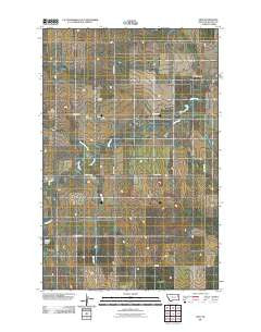 Vida Montana Historical topographic map, 1:24000 scale, 7.5 X 7.5 Minute, Year 2011
