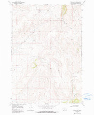 Vinegar Hill Montana Historical topographic map, 1:24000 scale, 7.5 X 7.5 Minute, Year 1968