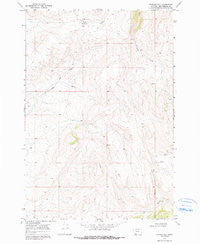 Vinegar Hill Montana Historical topographic map, 1:24000 scale, 7.5 X 7.5 Minute, Year 1968