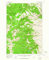 Vipond Park Montana Historical topographic map, 1:62500 scale, 15 X 15 Minute, Year 1958