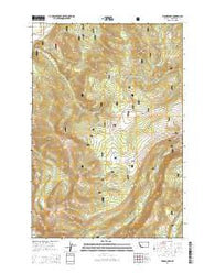 Vipond Park Montana Current topographic map, 1:24000 scale, 7.5 X 7.5 Minute, Year 2014